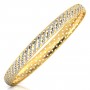 Splendid Twill Gold Bangles