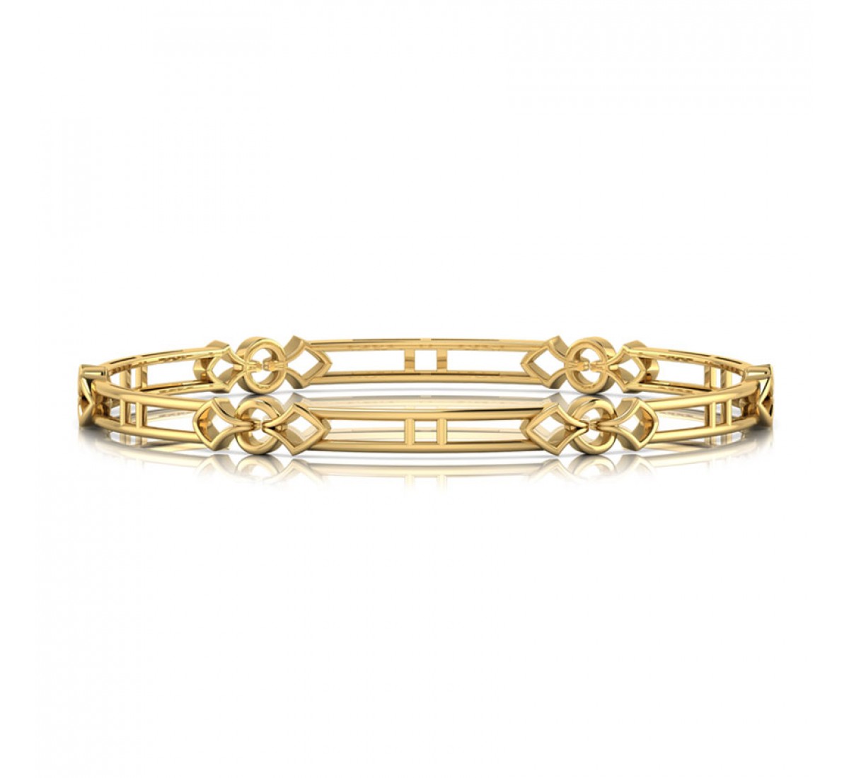 Alluring Ezra Gold Bangles