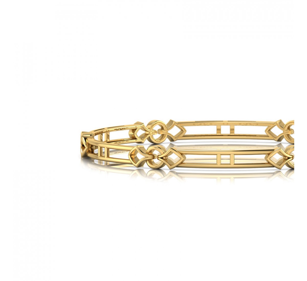 Alluring Ezra Gold Bangles