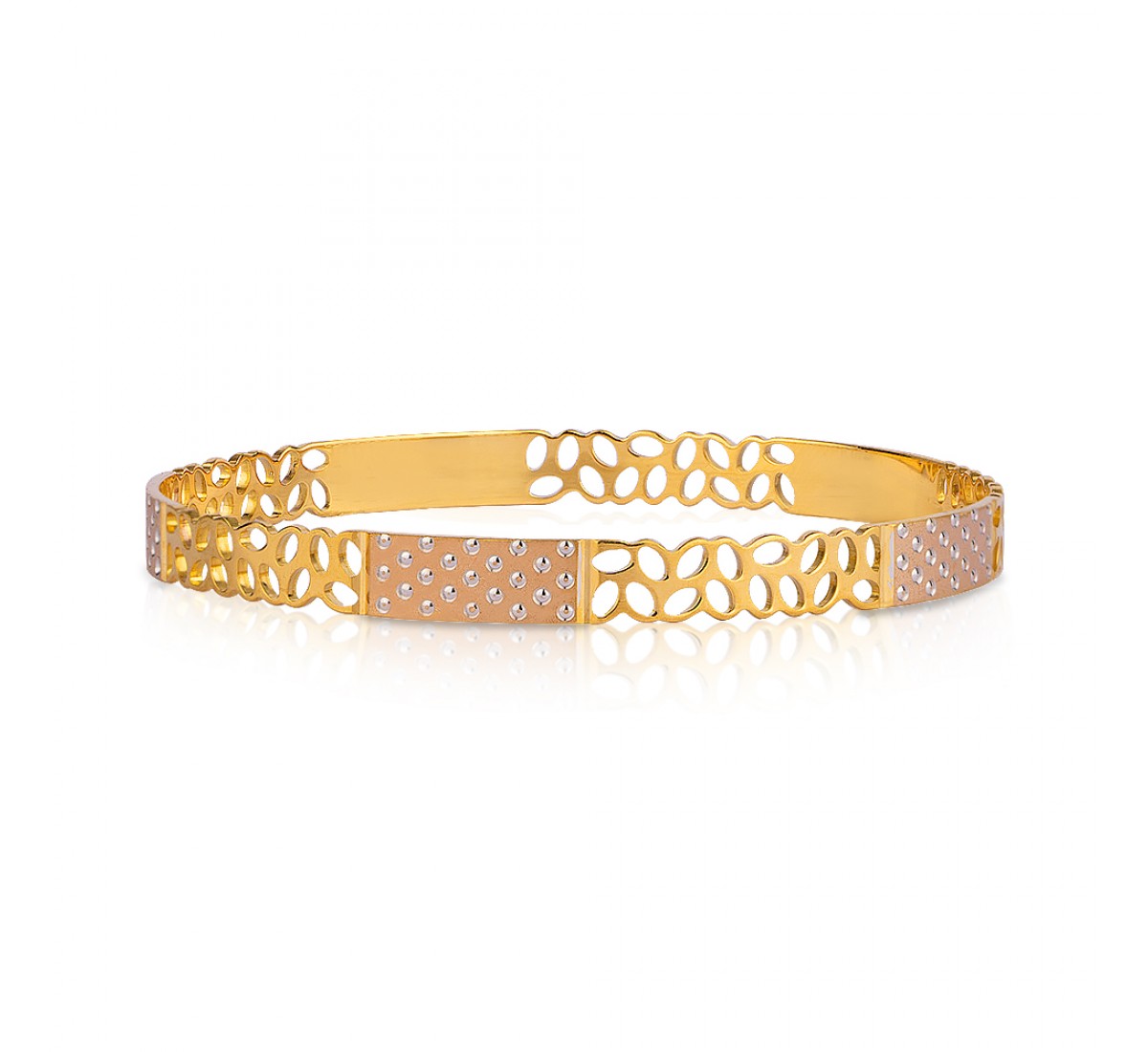 Oceanic Delicate Gold Bangles