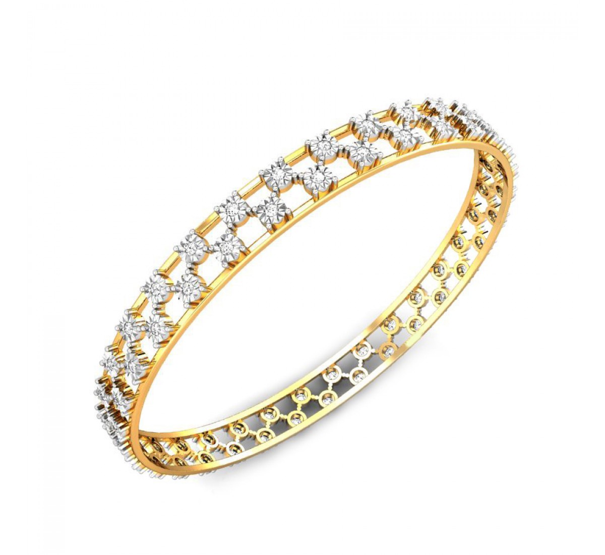 Elation Lucid Gold Bangles