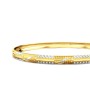 Euphoria Wave Gold Bangles