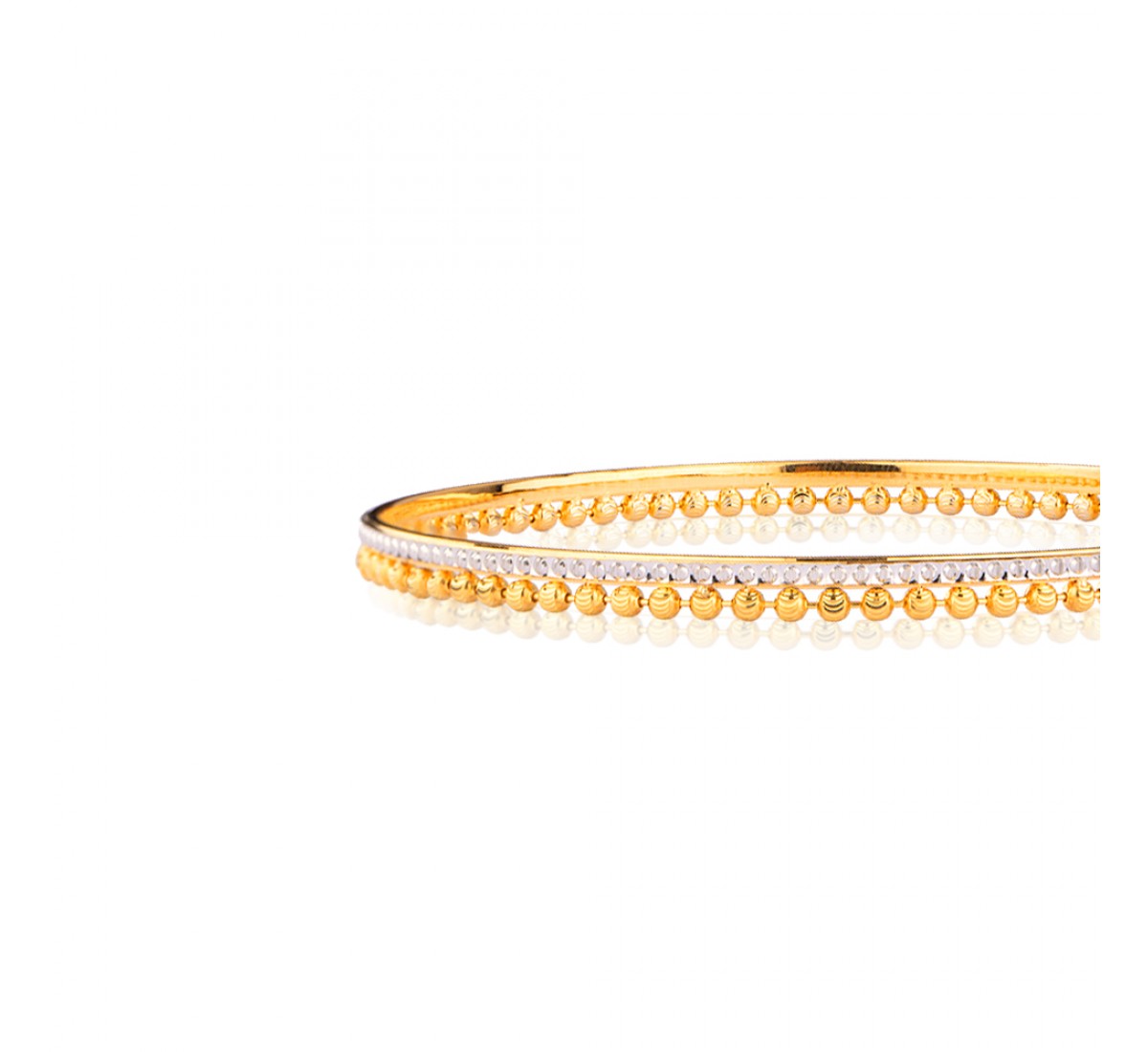 Elysian Ravali Gold Bangles