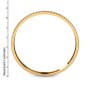 Pinnacle Seam Gold Bangles