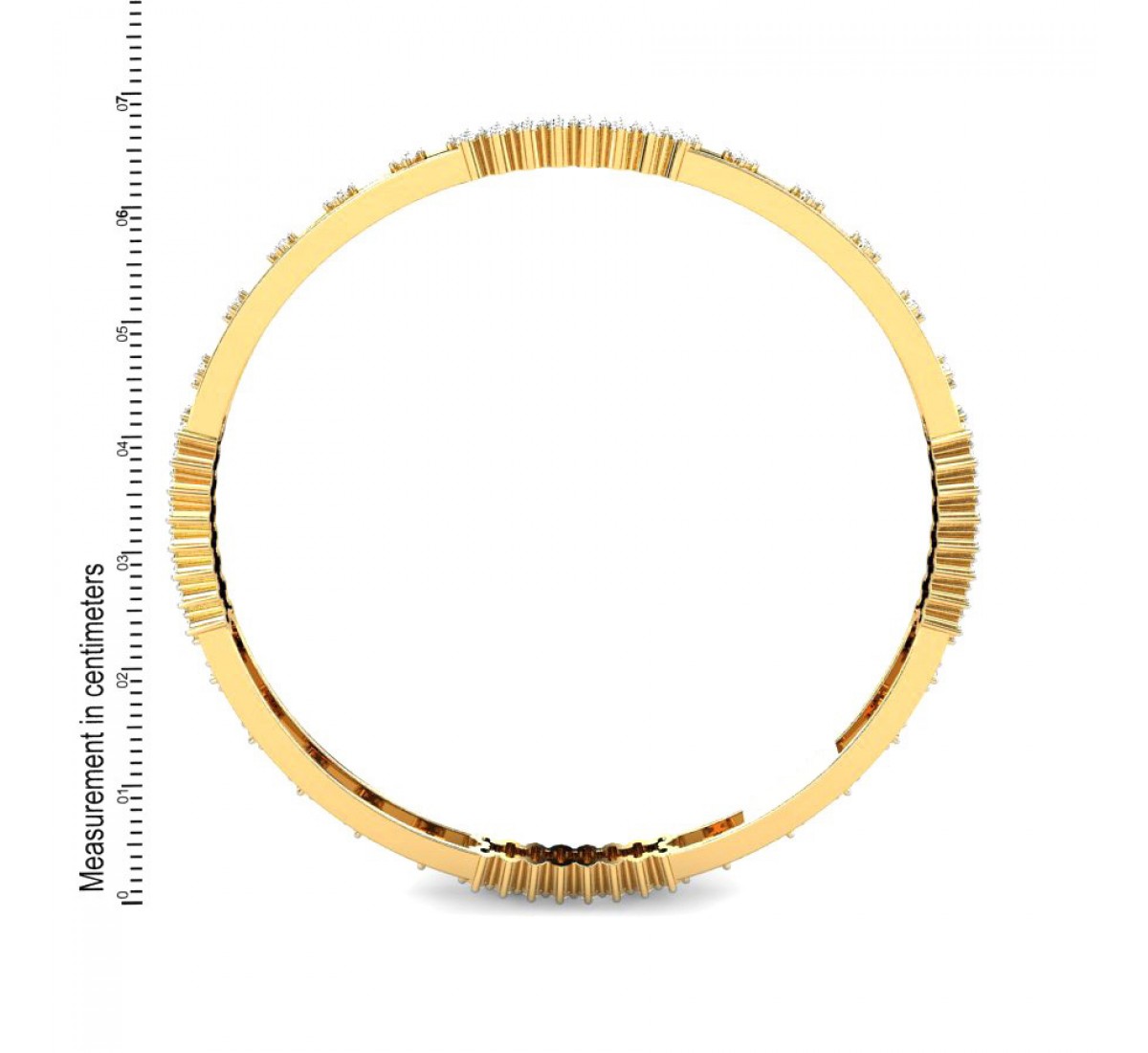 Eduarda Horizon Gold Bangles