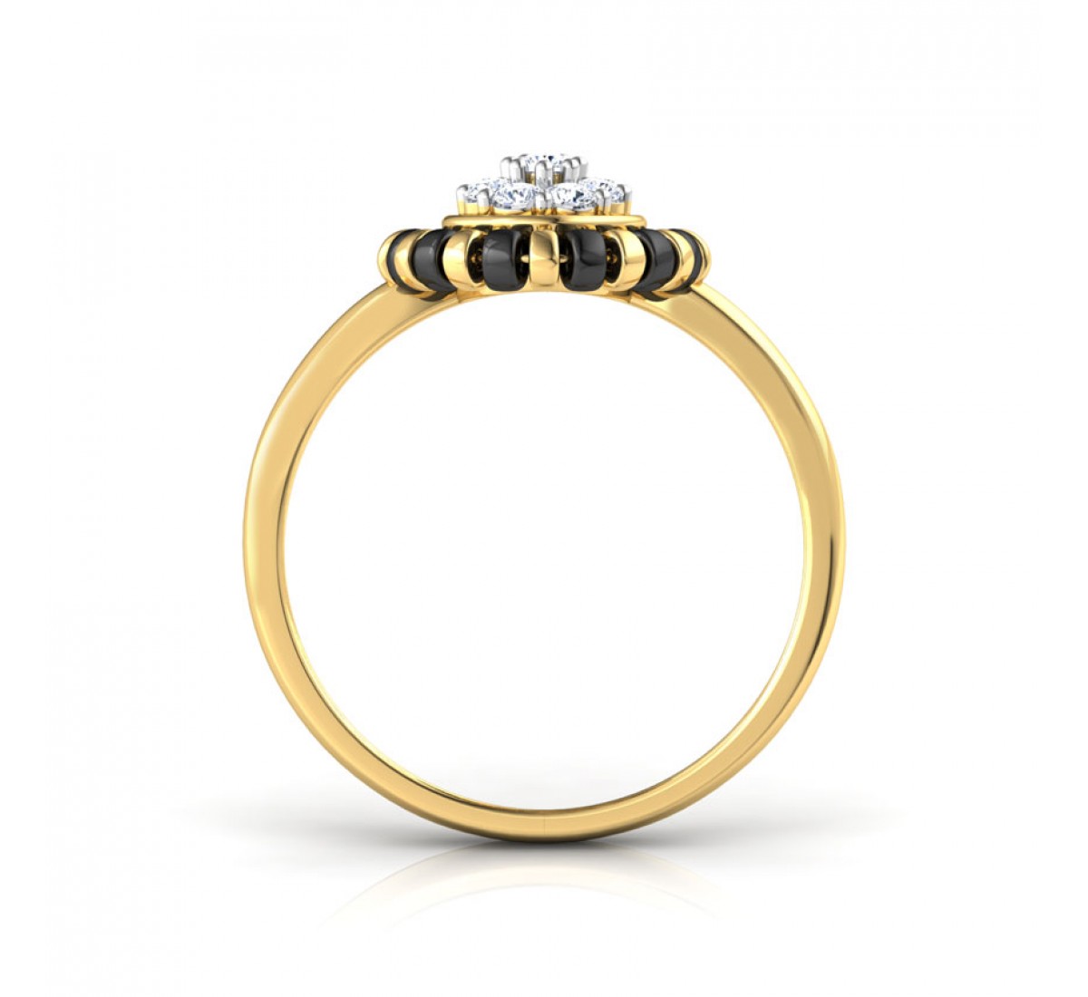 Sacred Mangalsutra Diamond Ring