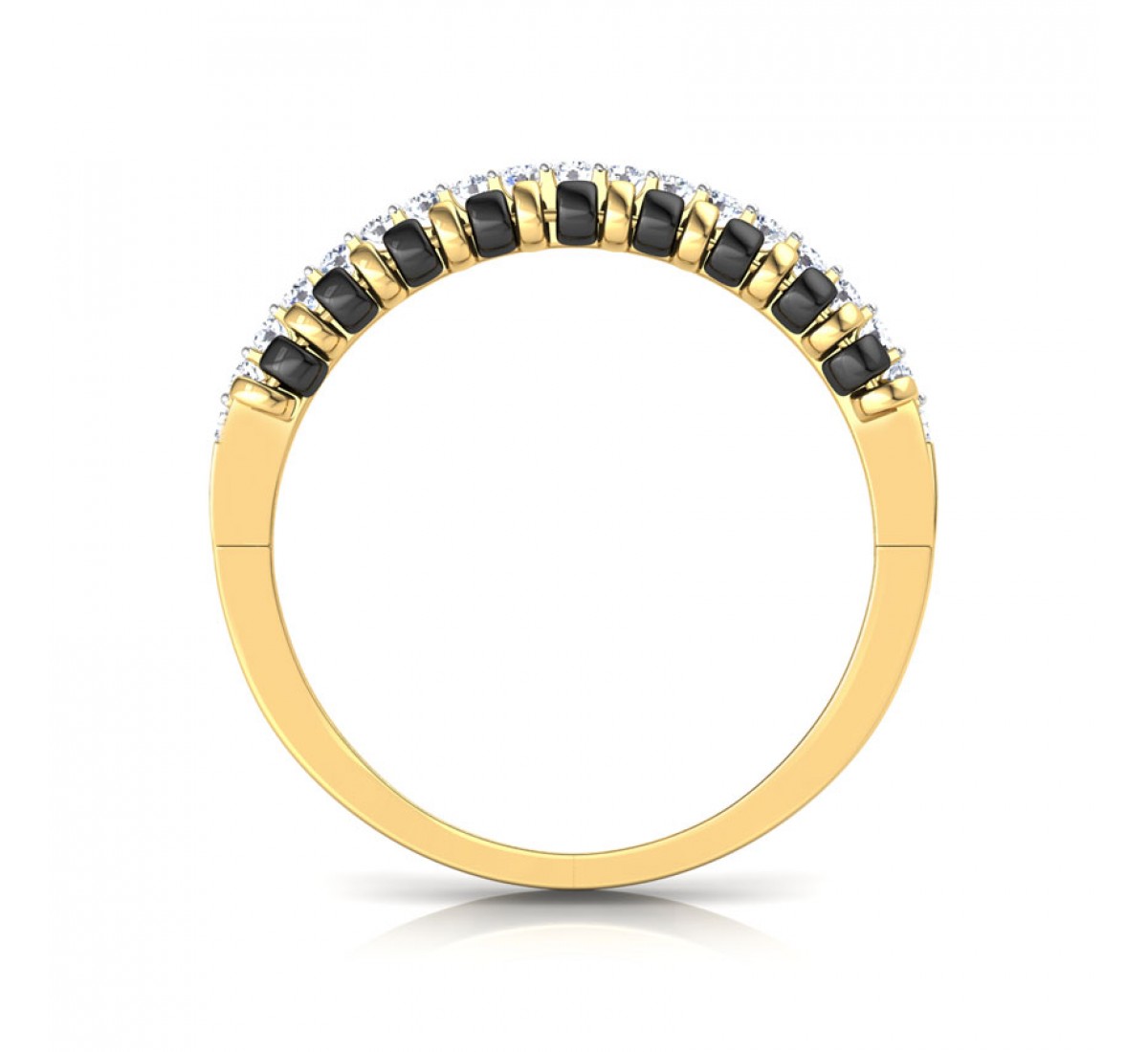 Corazon Mangalsutra Diamond Ring