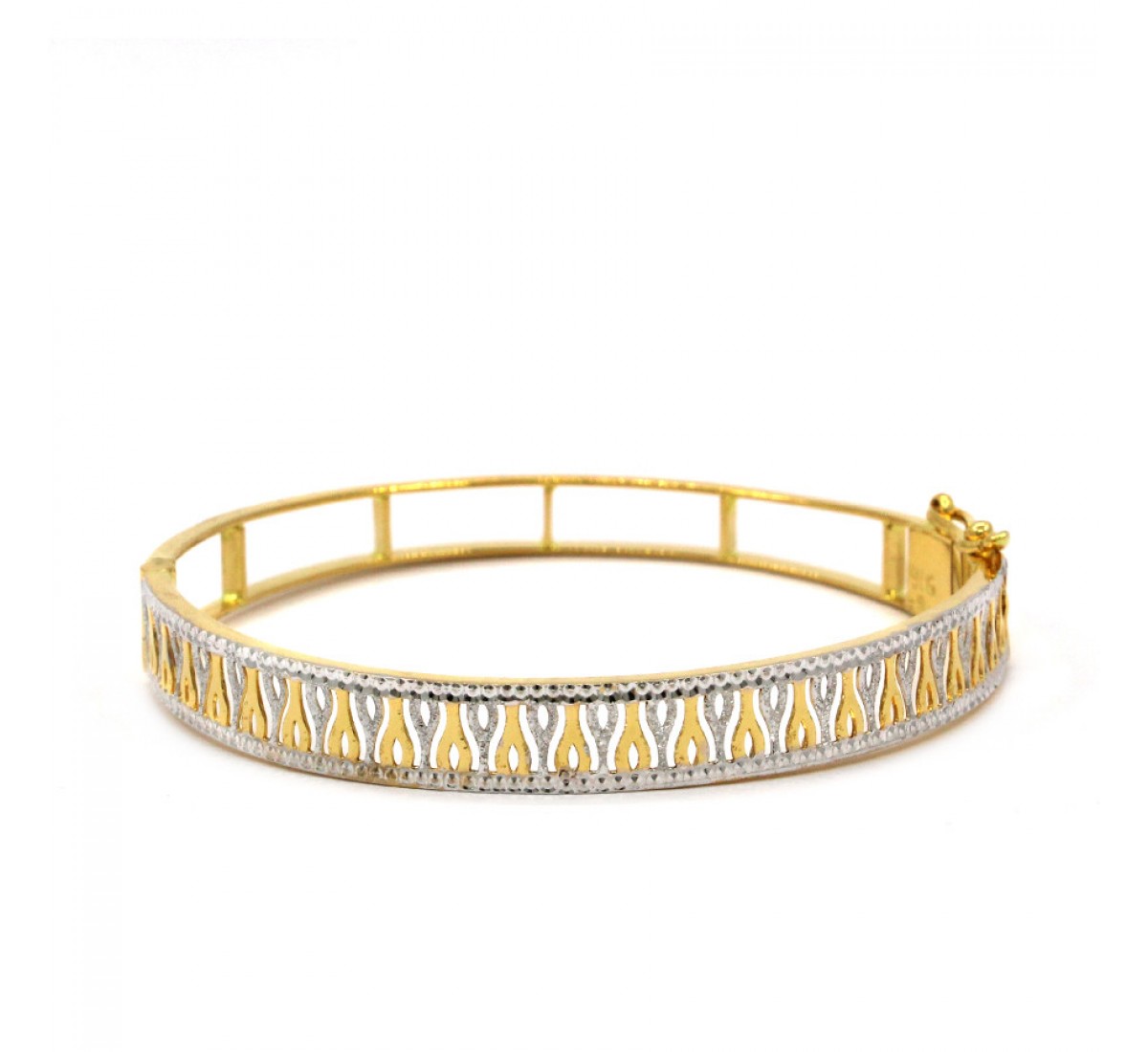 Spiritual Glow Gold Bangles