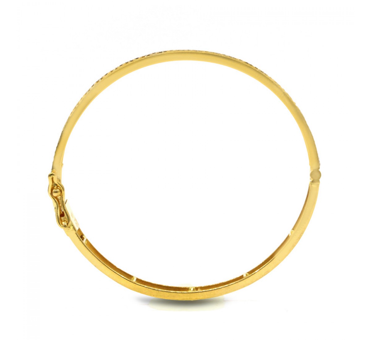 Spiritual Glow Gold Bangles