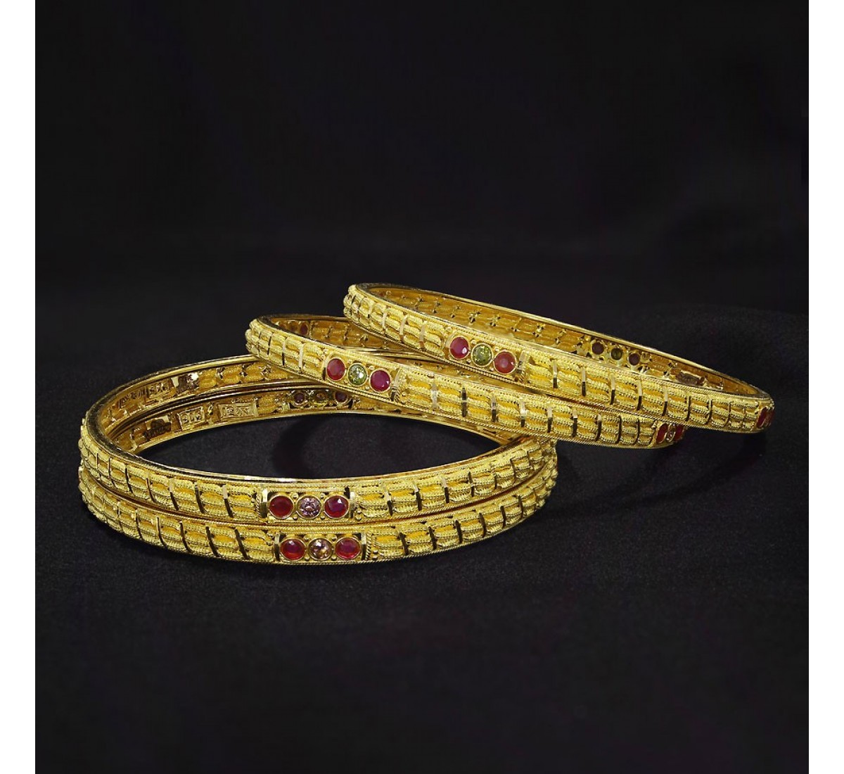 Allure Cinzia Gold Bangles