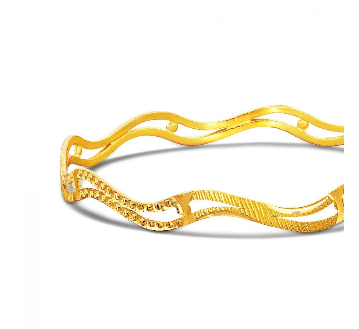 Innovation Gold Bangles