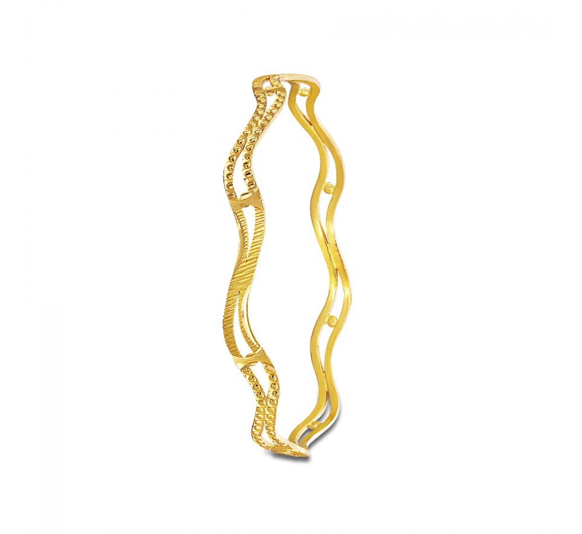 Innovation Gold Bangles