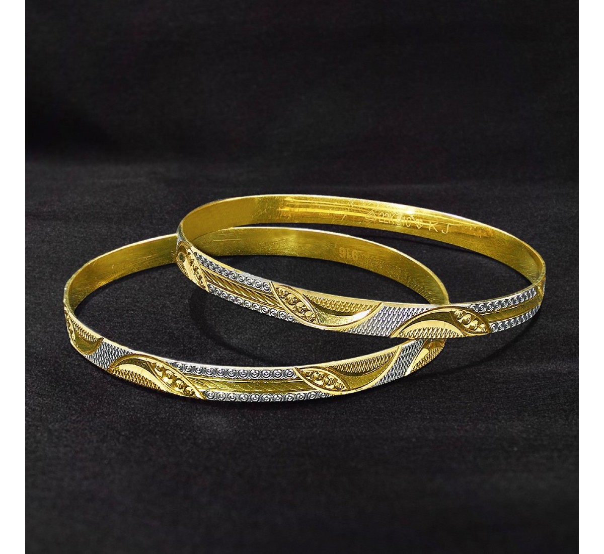 Elisha Bunch Gold Bangles