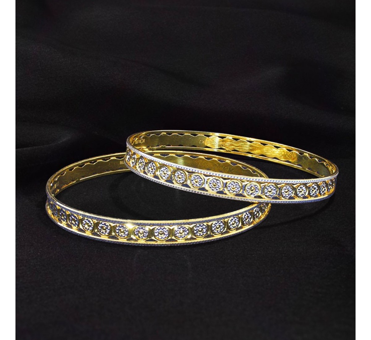 Mabel Shweka Gold Bangles