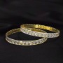 Mabel Shweka Gold Bangles