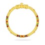 Stately Aurora Gold Bangles