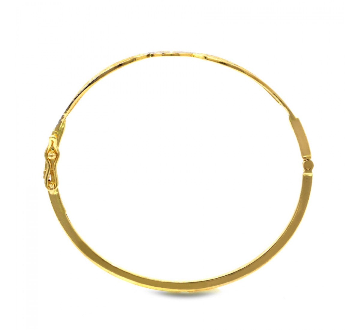 Enigma Falika Gold Bangles