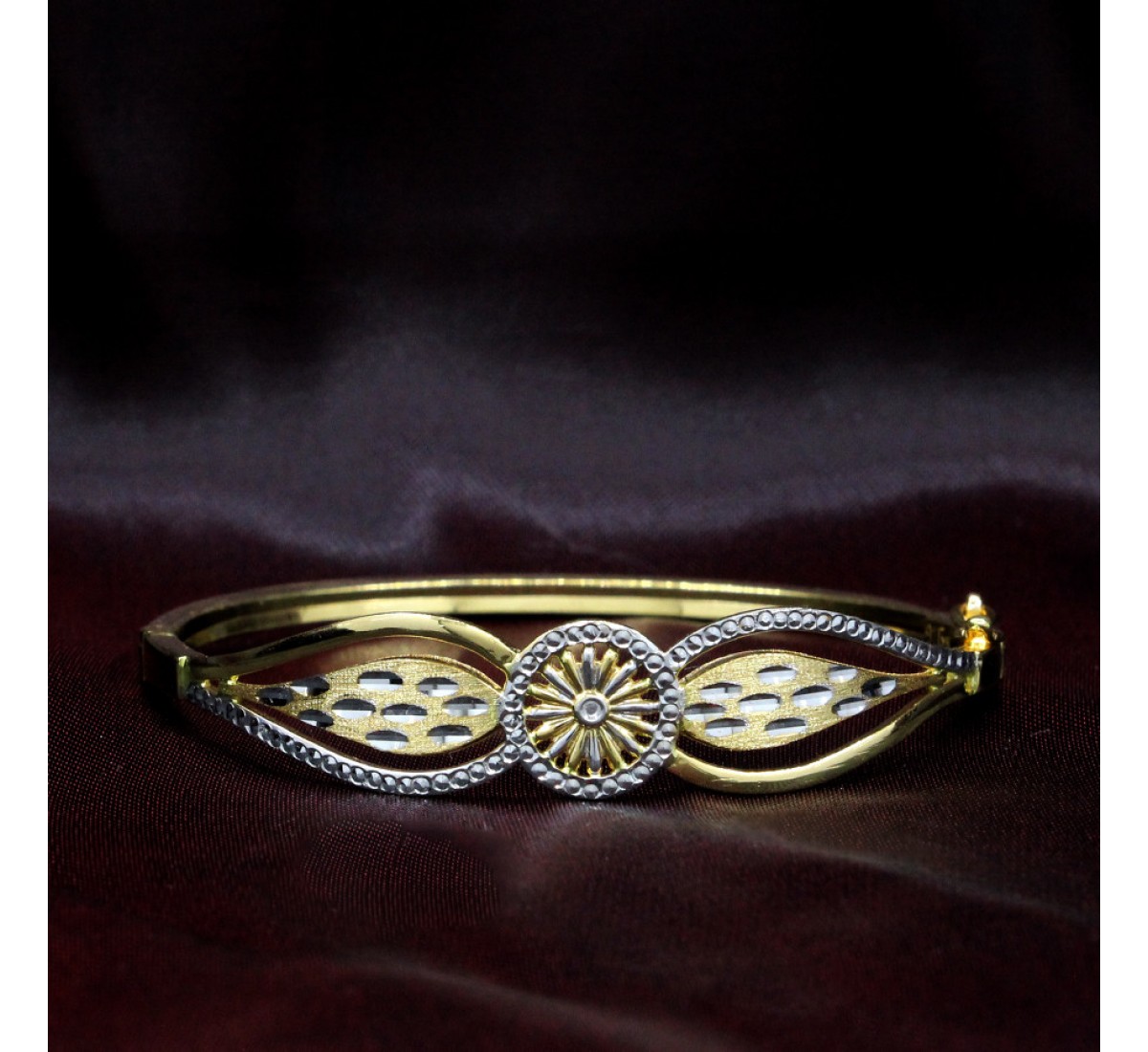 Enigma Falika Gold Bangles