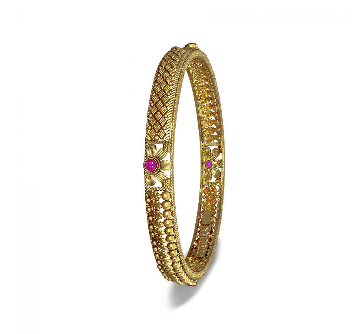 Exquisite Jowaki Gold Bangles