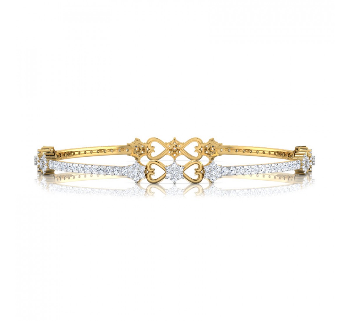 Elegant Journey Diamond Bangles