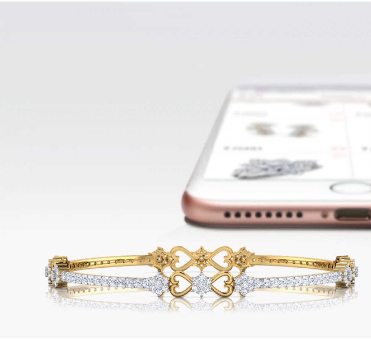 Elegant Journey Diamond Bangles