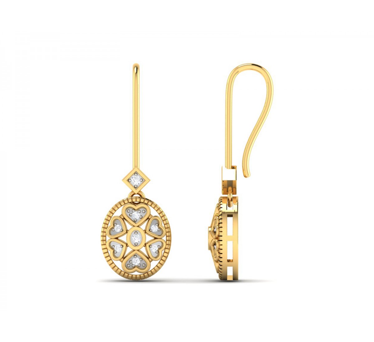 Aalifa Try Diamond Earrings