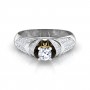 Nishk Lyra Solitaire Diamond Ring