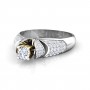 Nishk Lyra Solitaire Diamond Ring