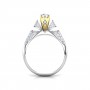 Nishk Lyra Solitaire Diamond Ring