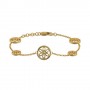 Elvia Crafted Gold Bracelet