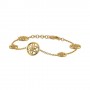 Elvia Crafted Gold Bracelet