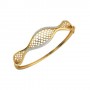 Curvilinear Diamond Bracelet