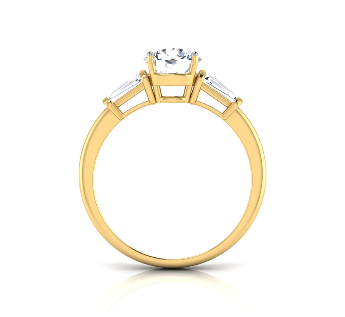 Endless Solitaire Diamond Ring