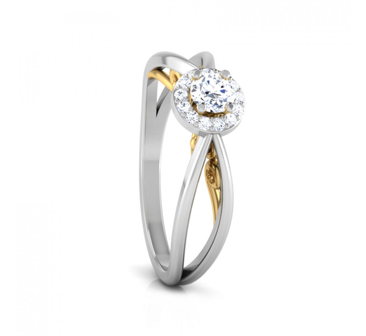 Enisa Solitaire Diamond Ring