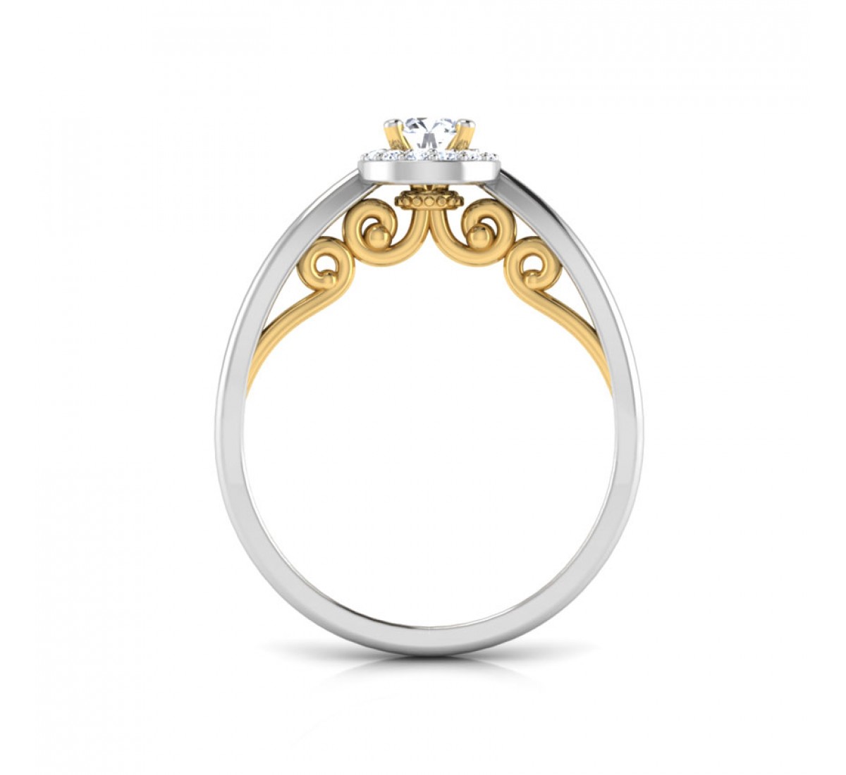 Enisa Solitaire Diamond Ring