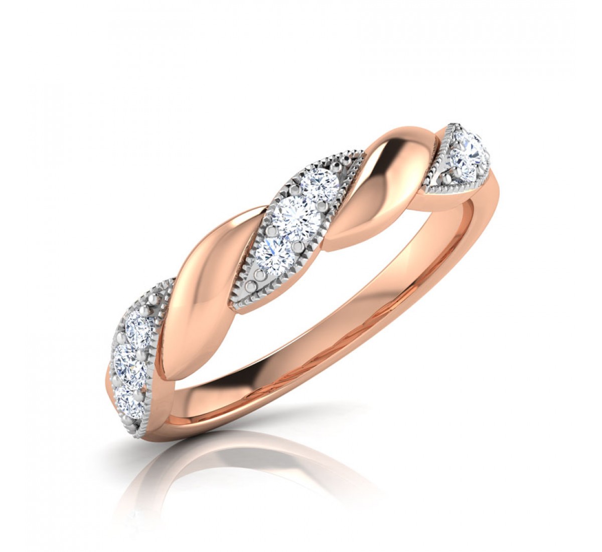 Delicate Love Diamond Band