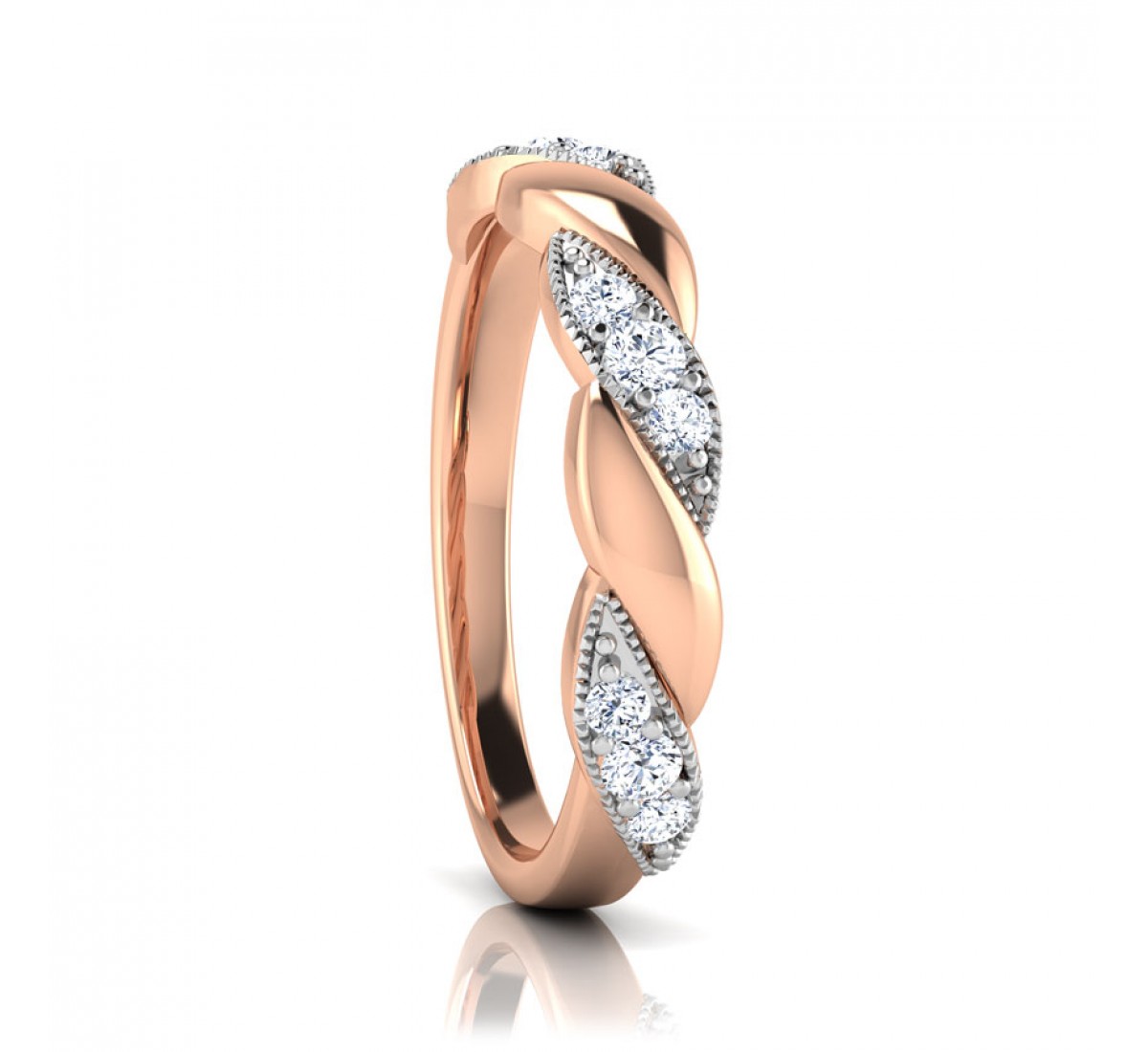 Delicate Love Diamond Band