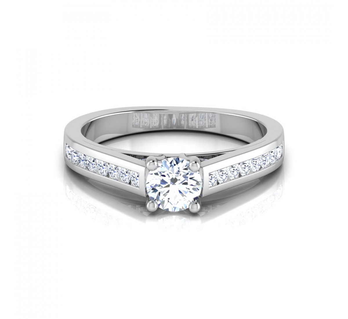 Astranova Hana Solitaire Diamond Ring