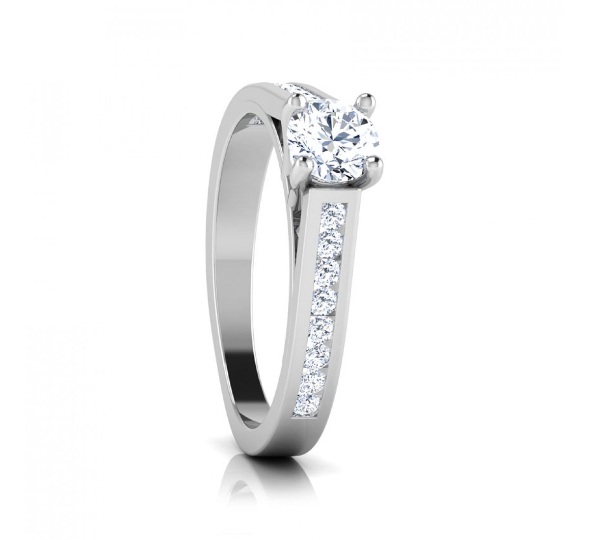 Astranova Hana Solitaire Diamond Ring