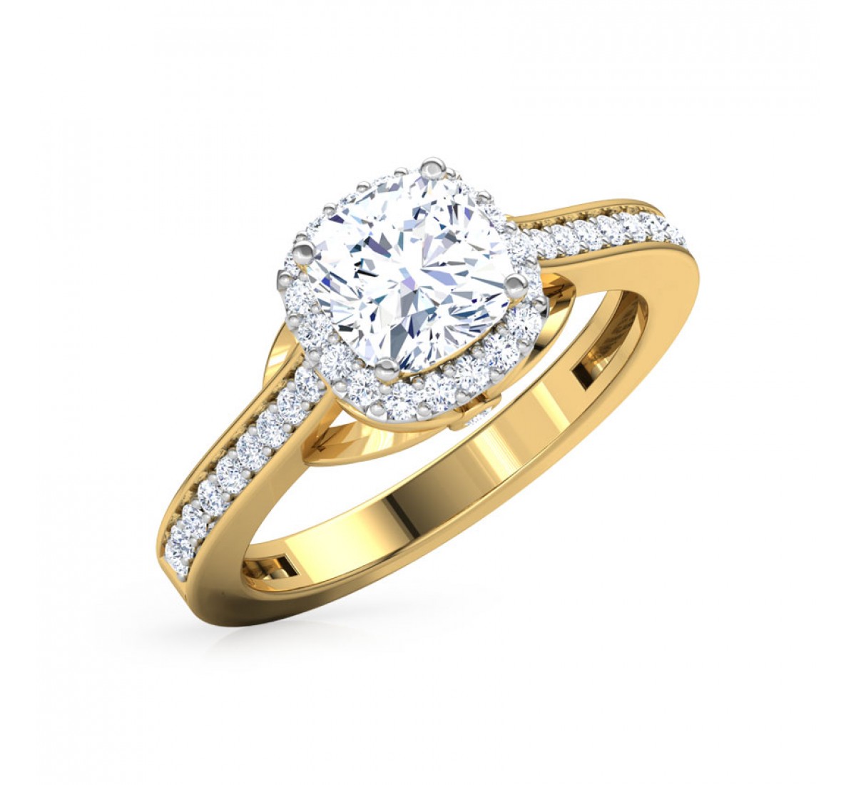 Luminance Solitaire Diamond Ring