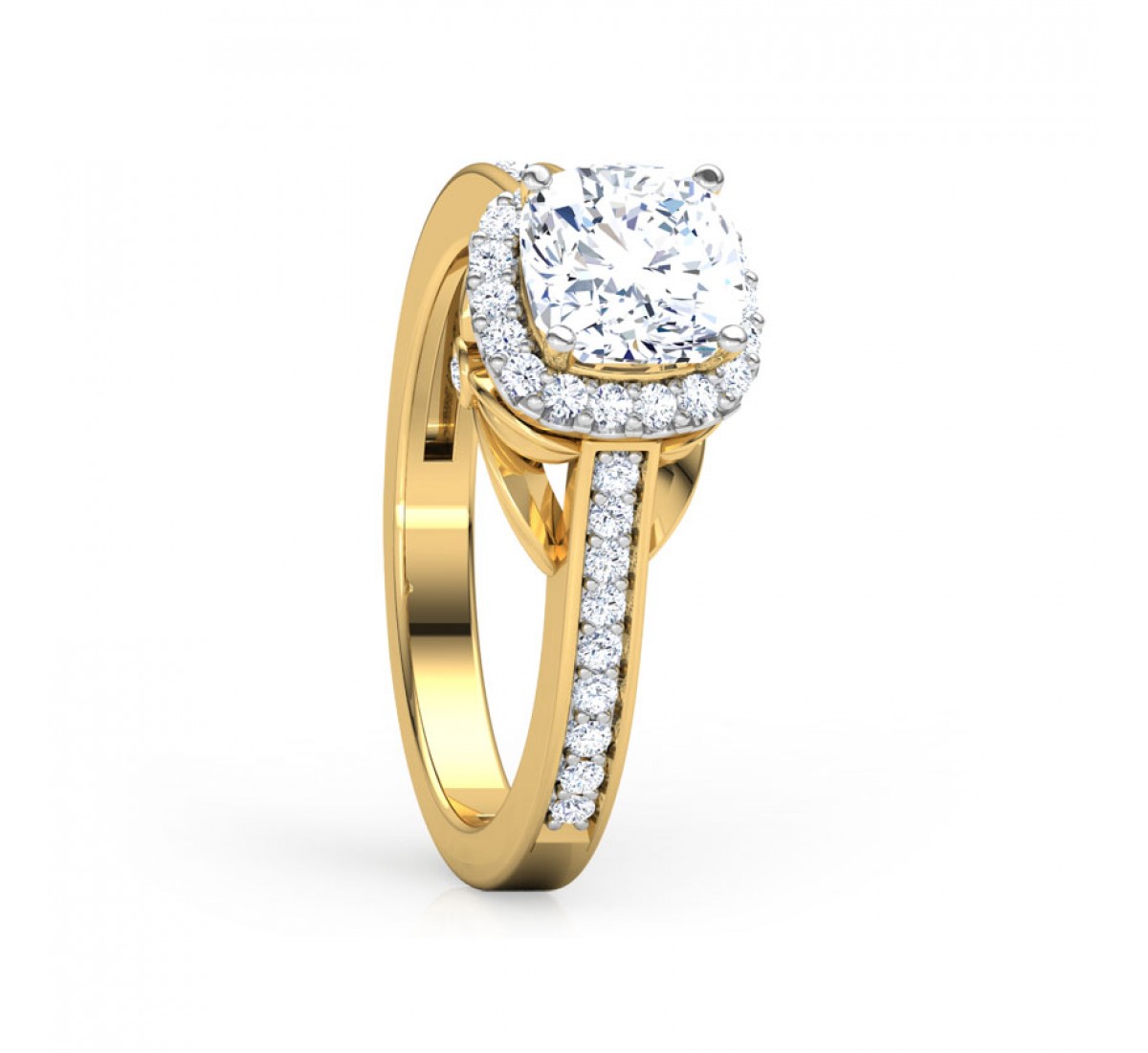 Luminance Solitaire Diamond Ring