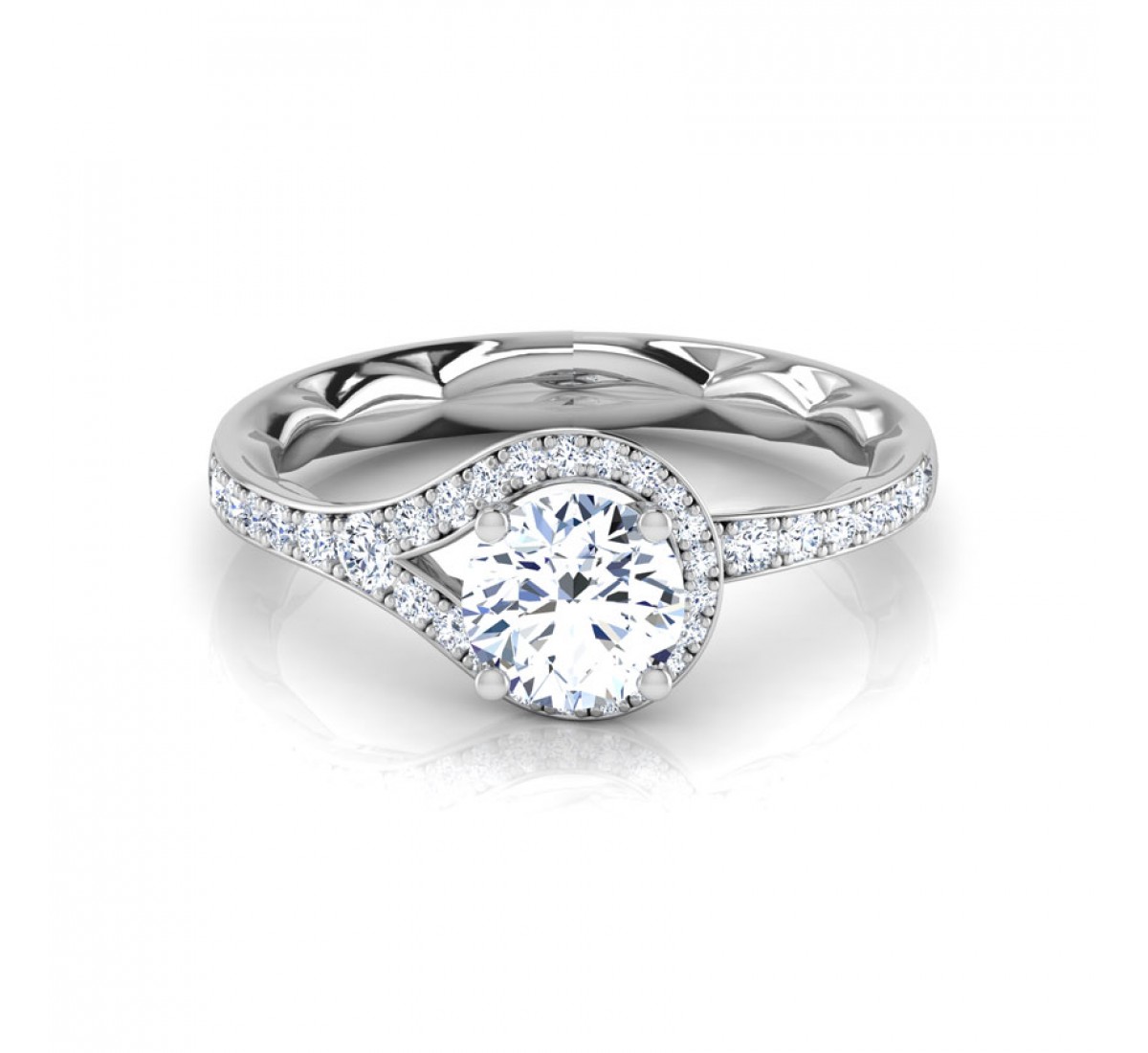 Jacee Judy Solitaire Diamond Ring