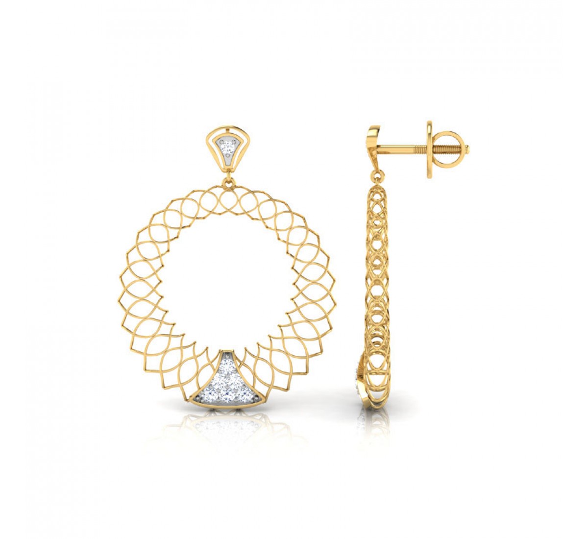 Abloom Spectacle Diamond Earrings