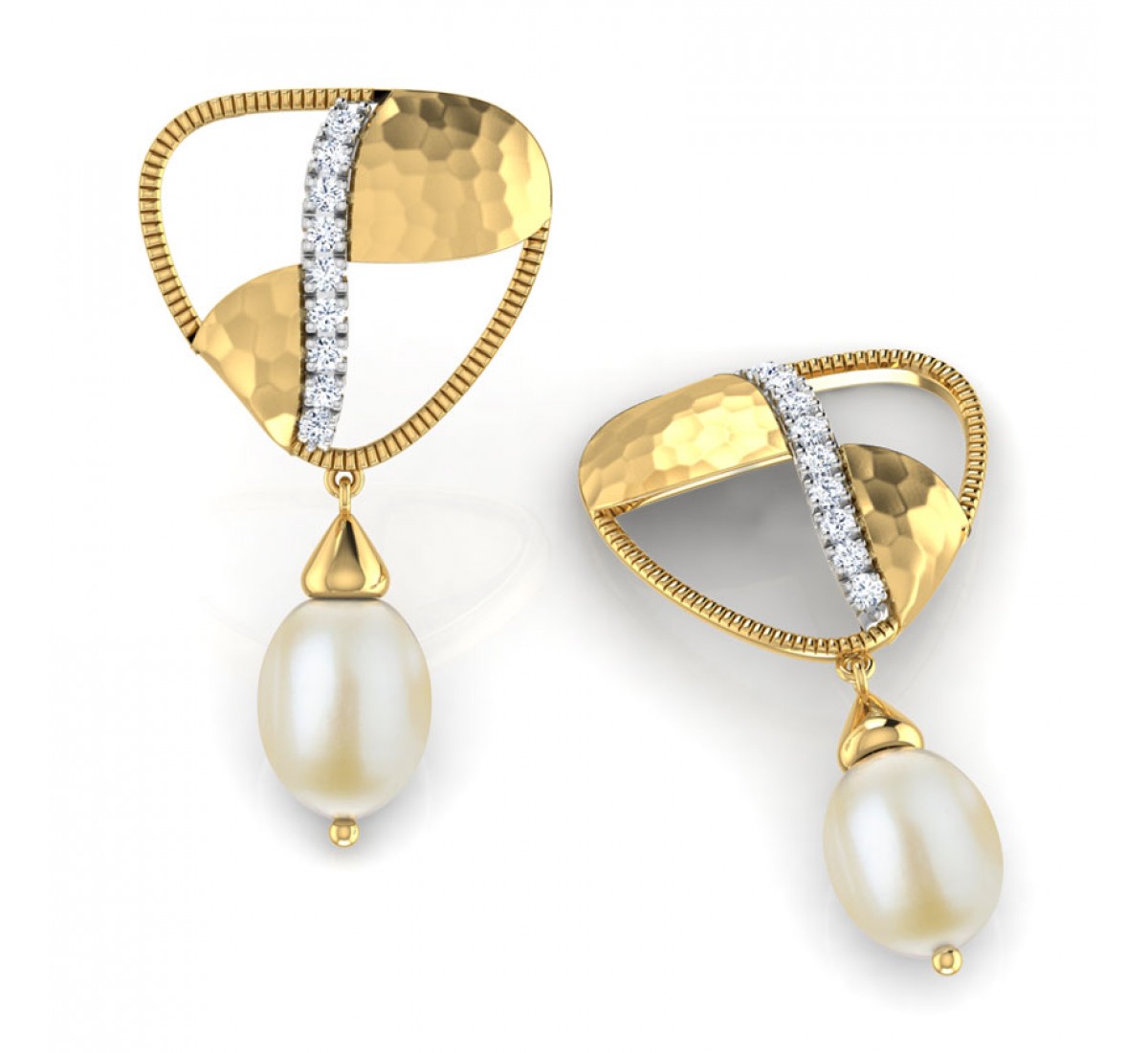 The Teardrop Diamond Earrings