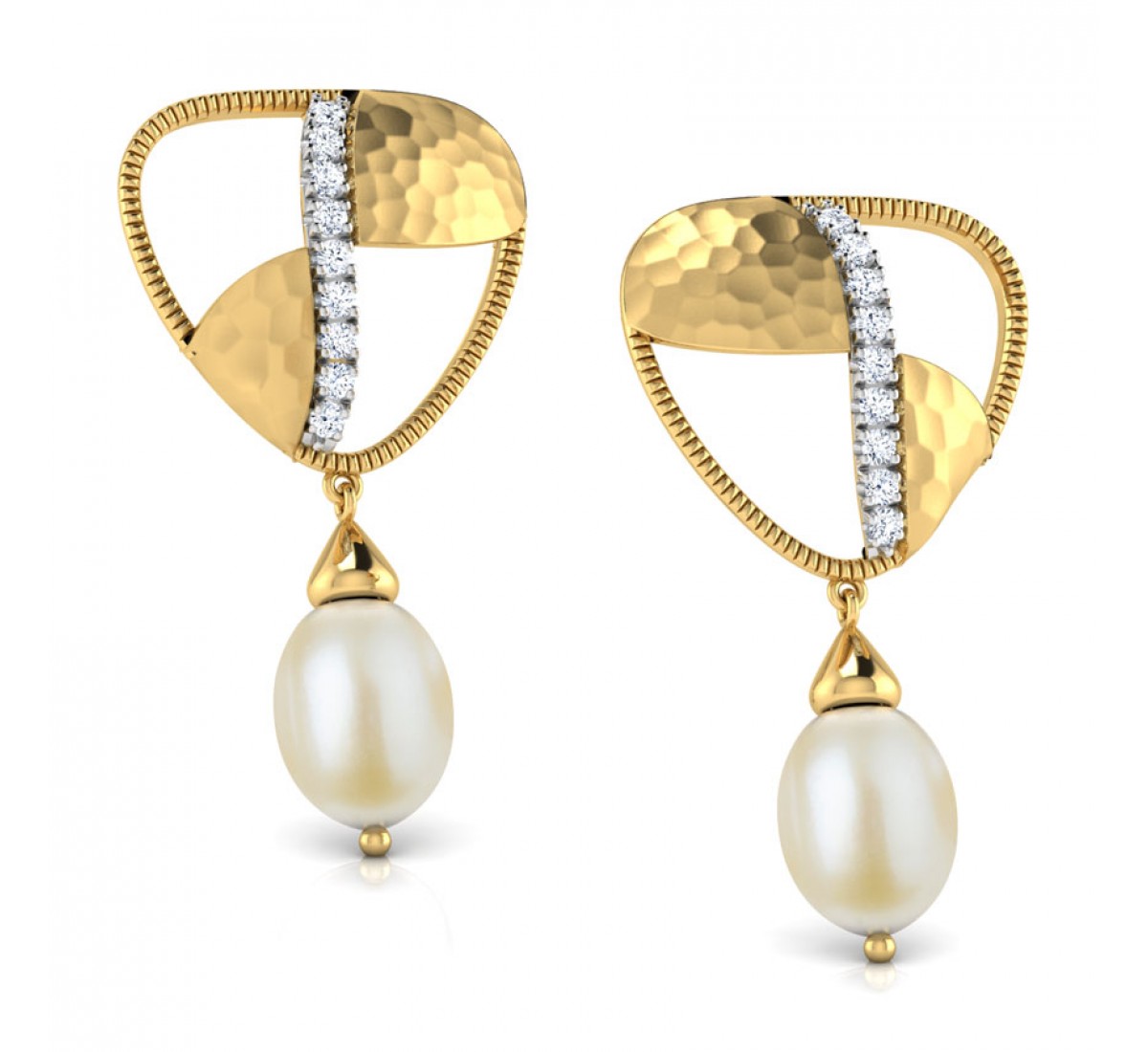 The Teardrop Diamond Earrings