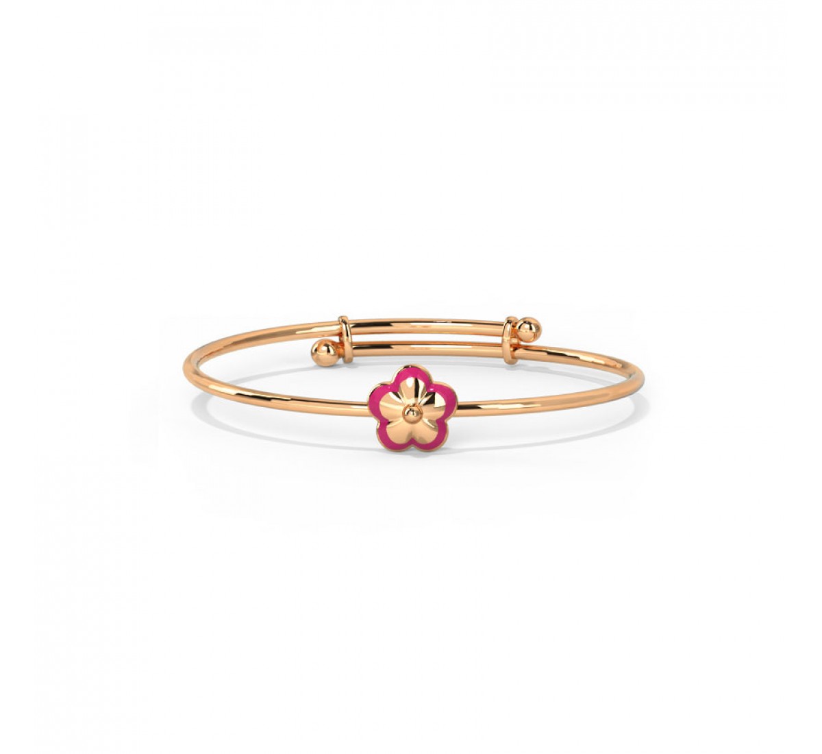 Finesse Adjustable Baby Gold Bangle