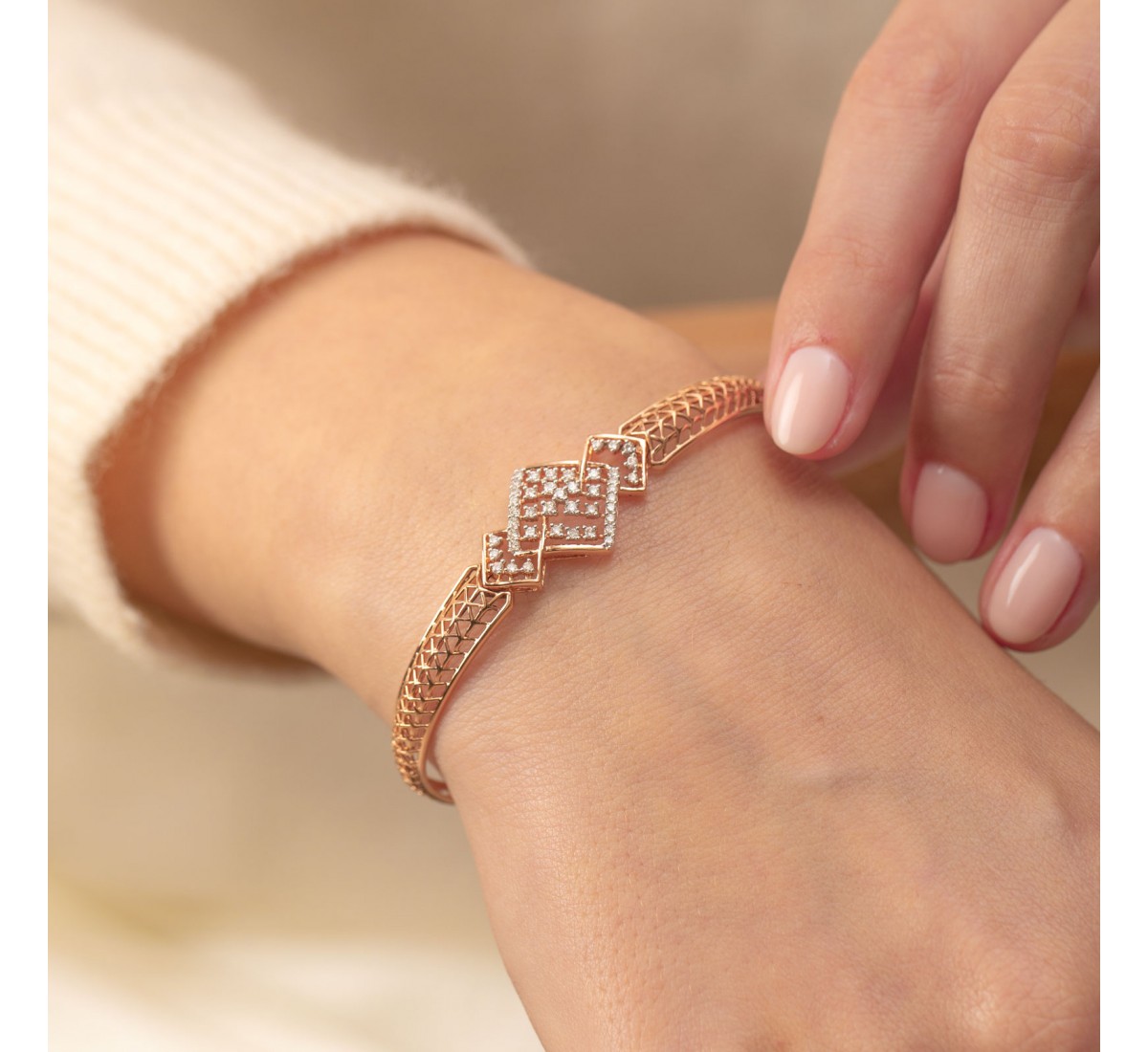 Mollify Diamond Bracelet