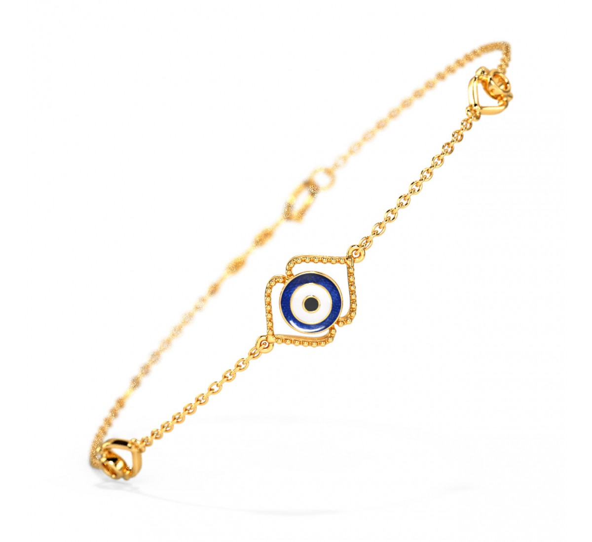 Divine Evil Eye Gemstone Bracelet