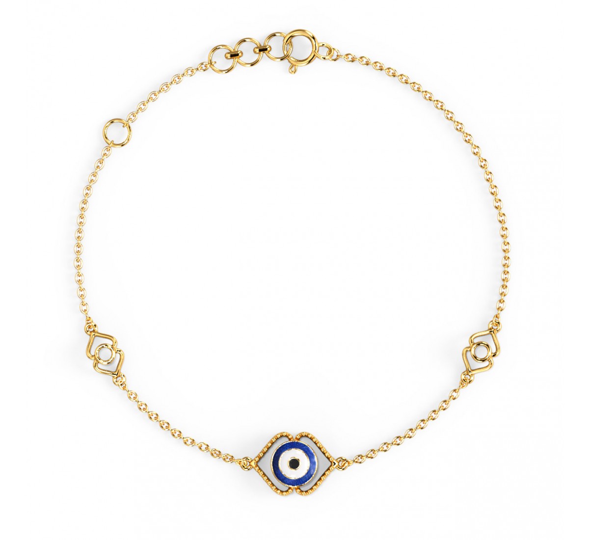 Divine Evil Eye Gemstone Bracelet