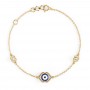 Divine Evil Eye Gemstone Bracelet